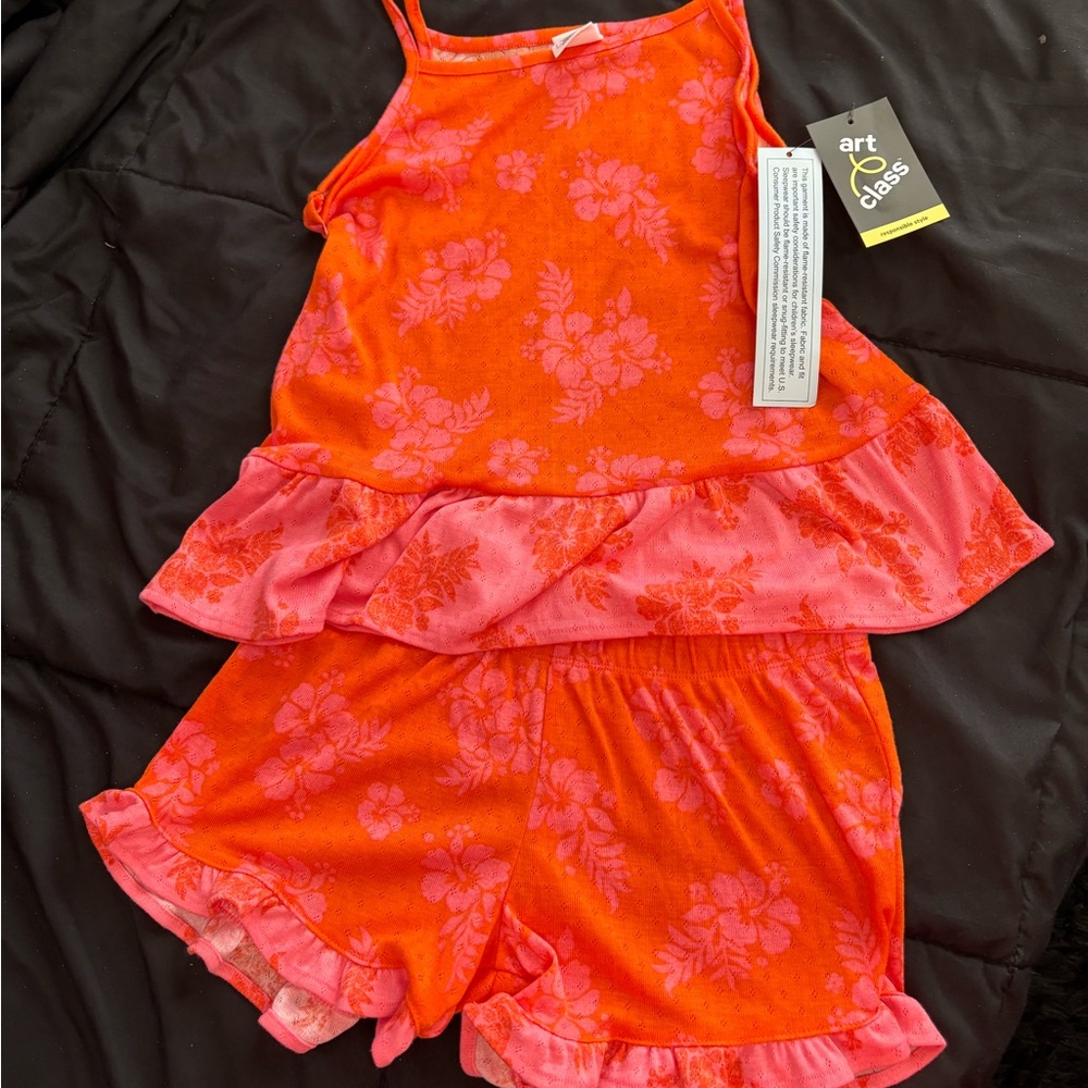 Art Class Vibrant Orange Playset or Sleepwear